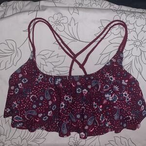 Bikini Top.‎ Wine. Medium
